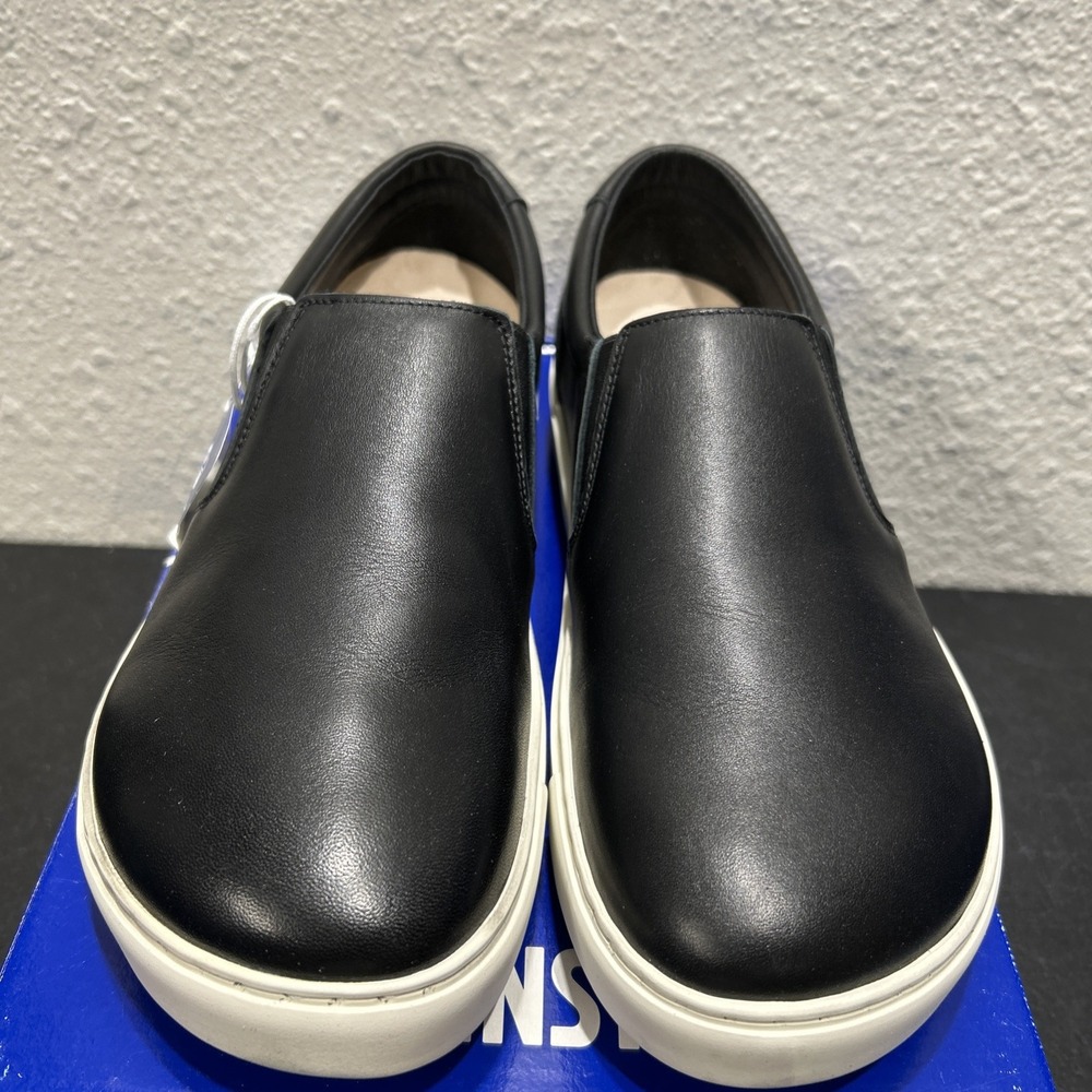 Birkenstock Oswego Leather Black EU 41 US L10 M8 Mens Womens - Picture 2 of 9